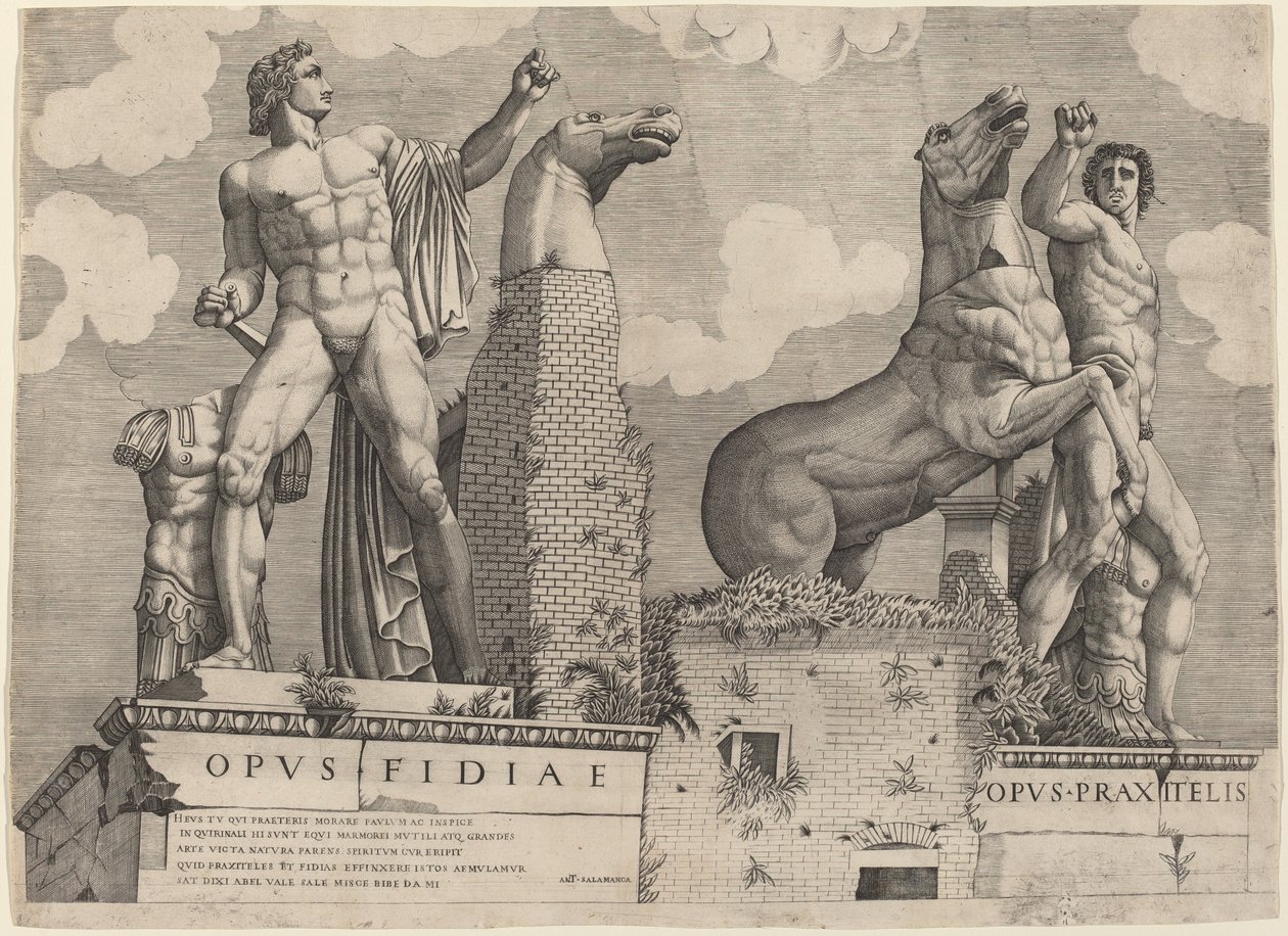 Opus Filiae... Opus Praxitelis de Italian 16th Century