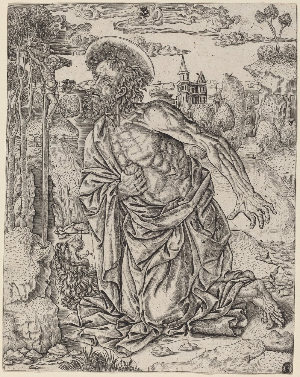 San Jerónimo en penitencia de Italian 16th Century