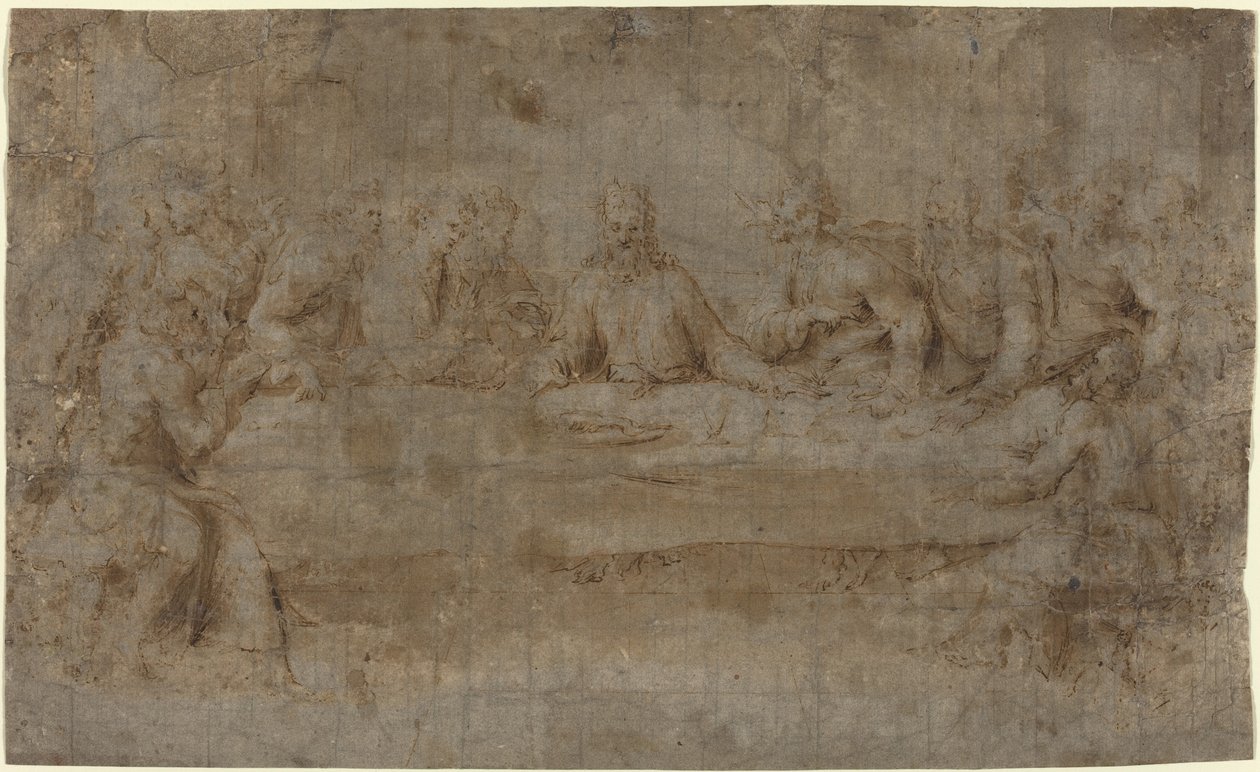 La Última Cena de Italian 16th Century