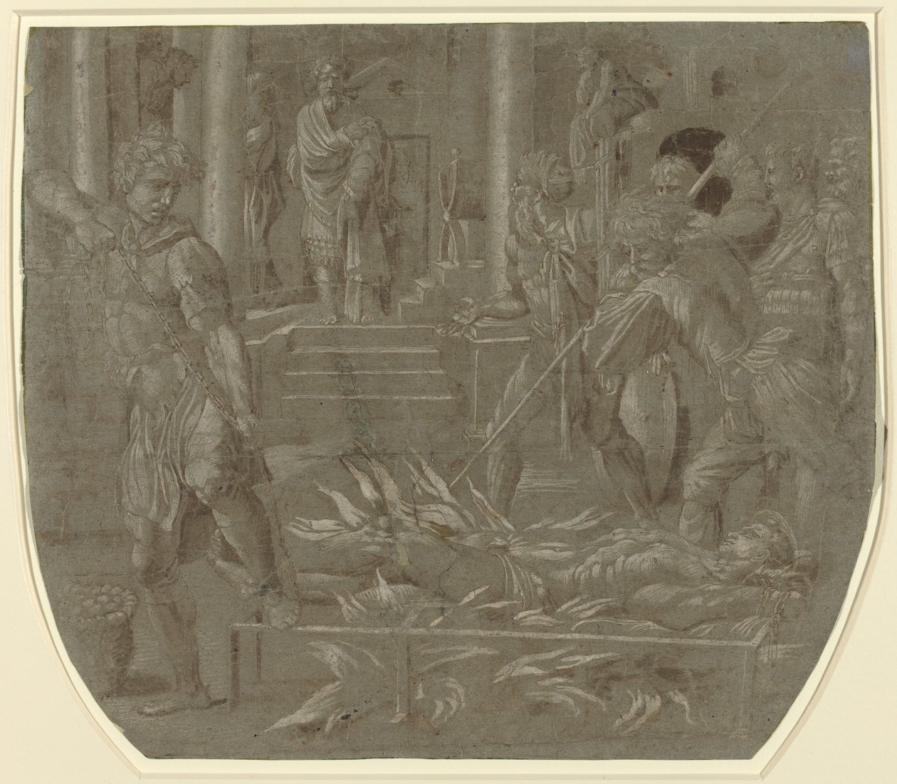 El Martirio de San Lorenzo de Italian 16th Century