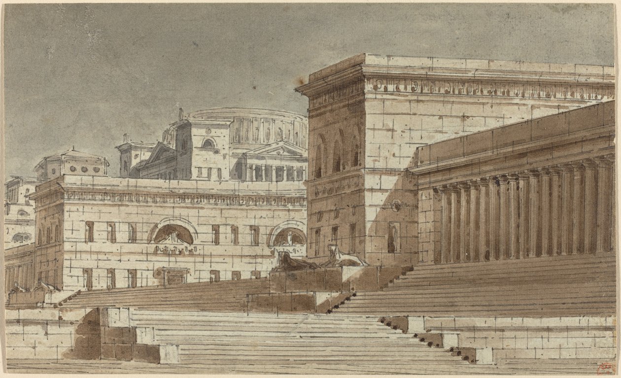 Diseño de escenario de Italian 19th Century