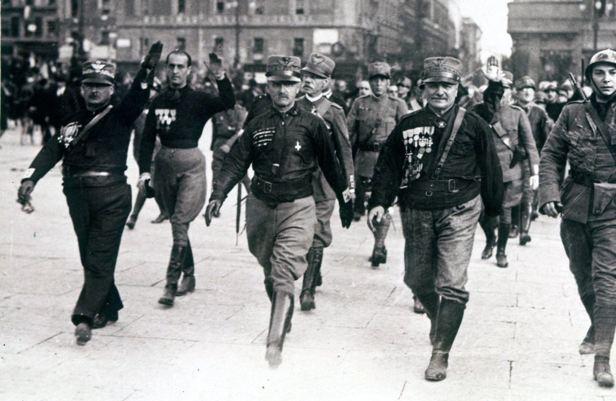Camisas negras marchando sobre Roma
