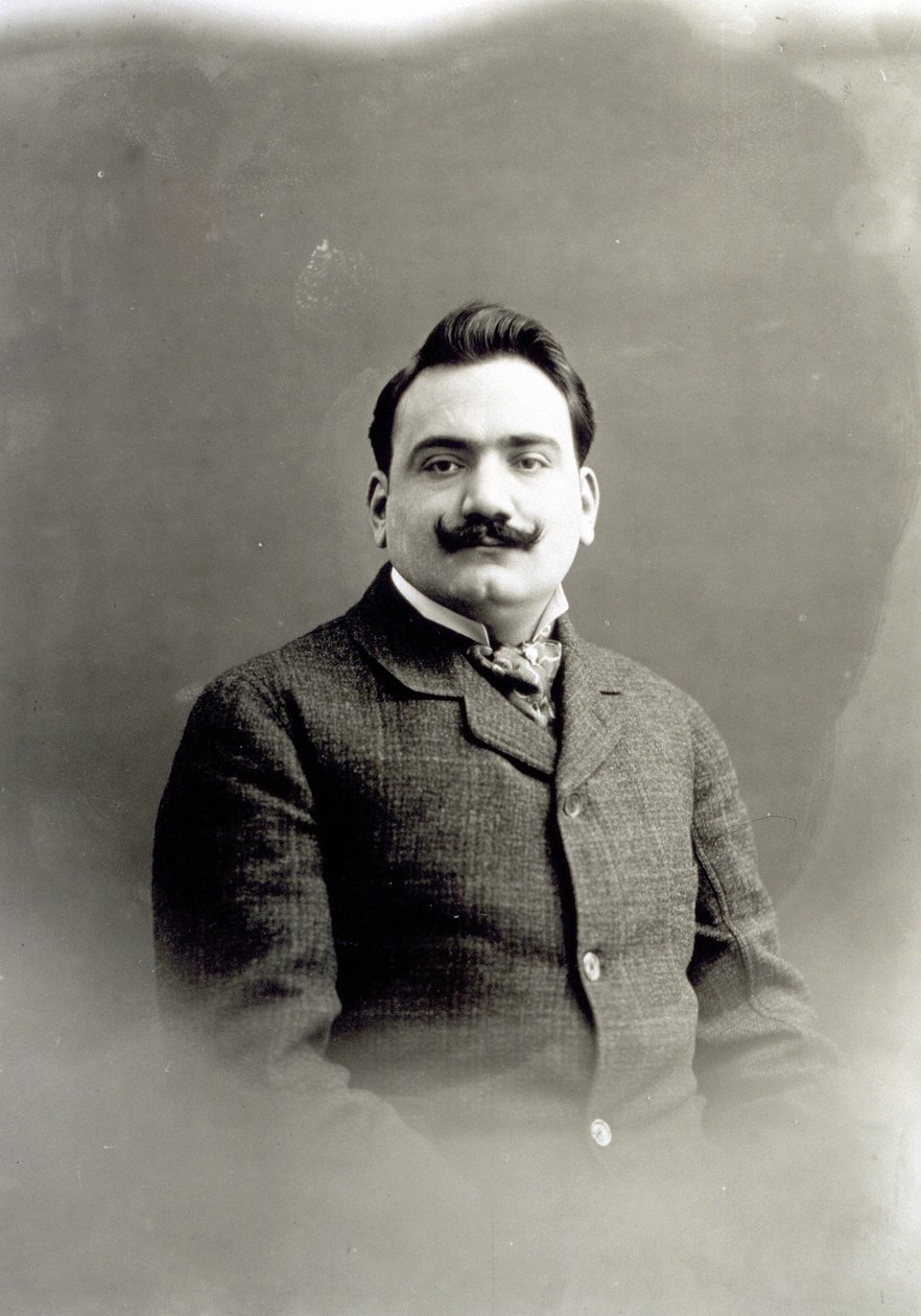 Retrato de Enrico Caruso de Italian Photographer