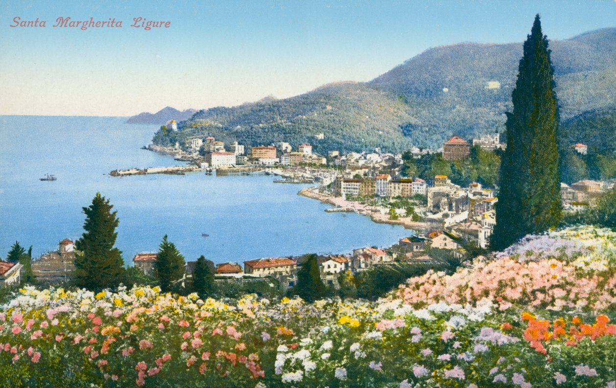 Santa Margherita Ligure, Italia (foto en color) de Italian Photographer
