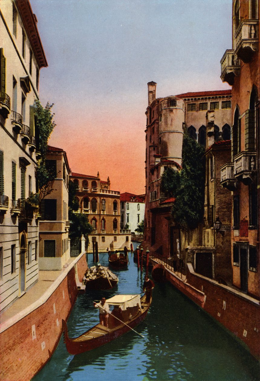 Venecia / Venice: Rio delle Meravegie (foto en color) de Italian Photographer
