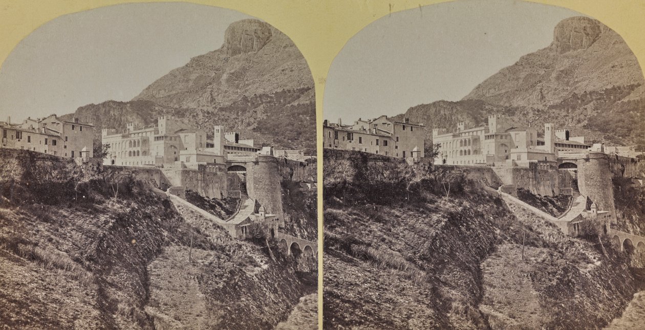 Vista del Palacio de los Príncipes en el Principado de Mónaco de Italian Photographer
