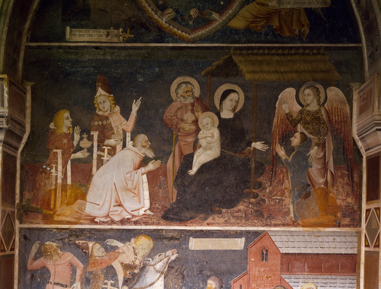 Adoración de los Magos de Italian School