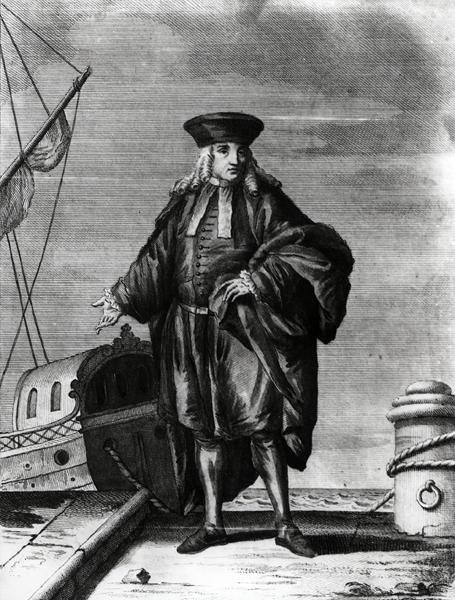Un almirante del Arsenal Veneciano (grabado) de Italian School