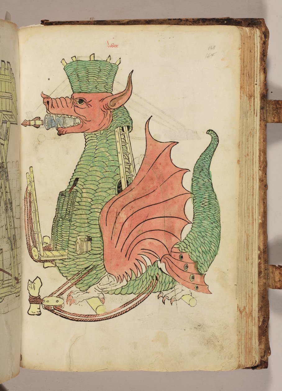 Una ilustración de De re militari (Sobre las artes militares) de Robertus Valturius (1413-1484) de Italian School
