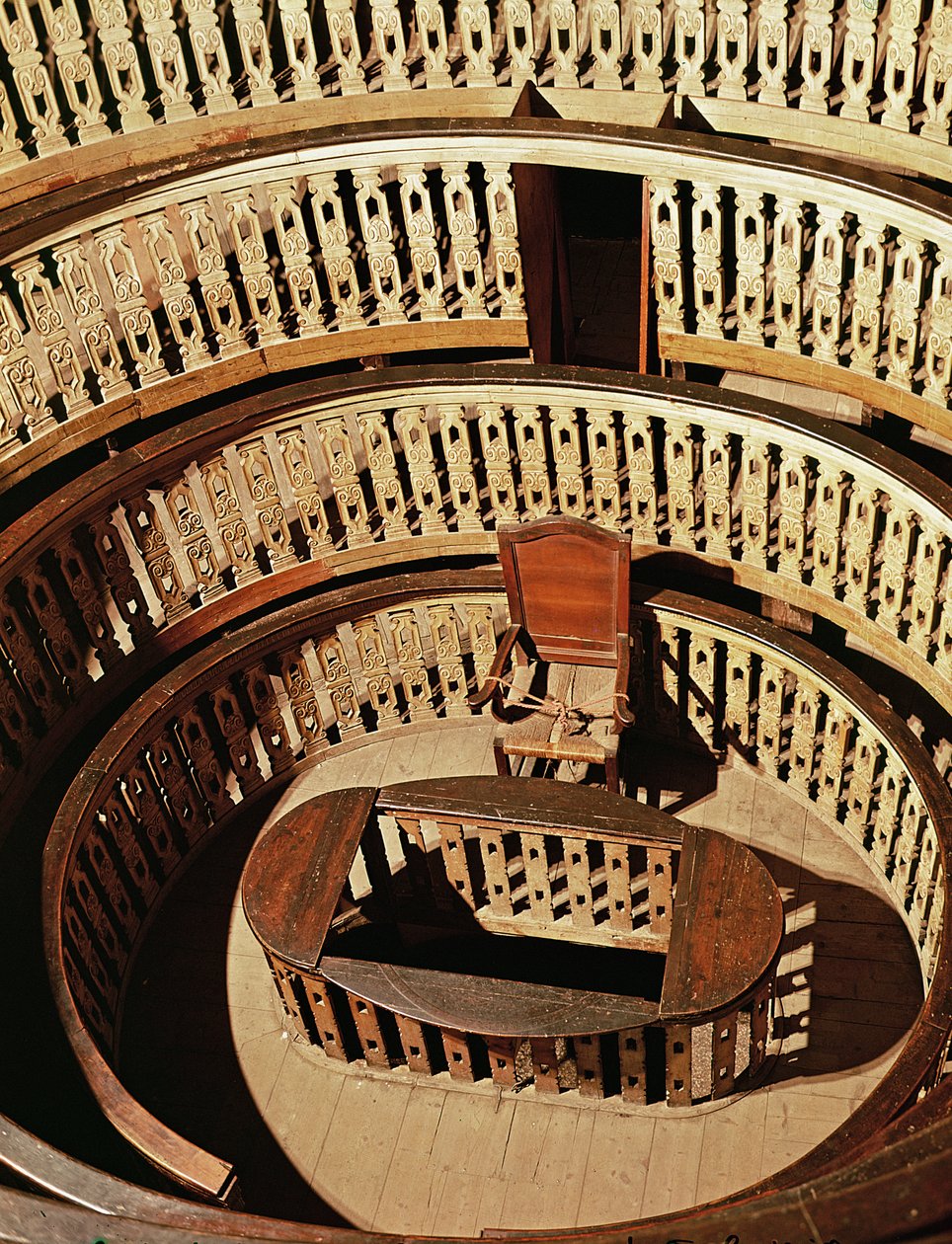 Teatro anatómico, construido en 1594-95 de Italian School