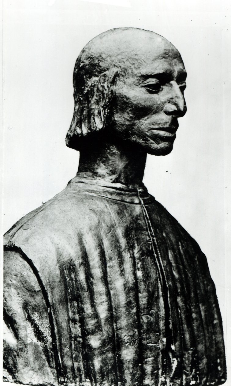Busto de Niccolò Machiavelli (1469-1527) de Italian School