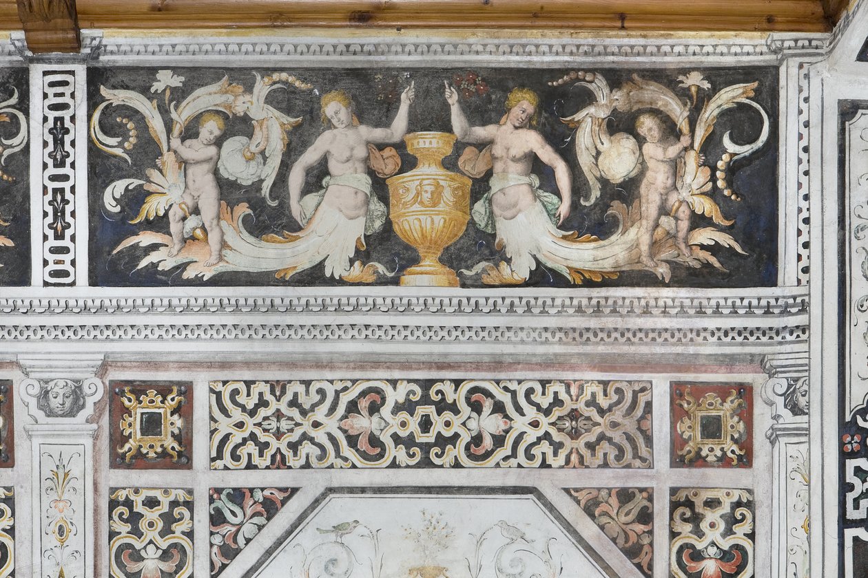 Sala Carducci, detalle de Italian School