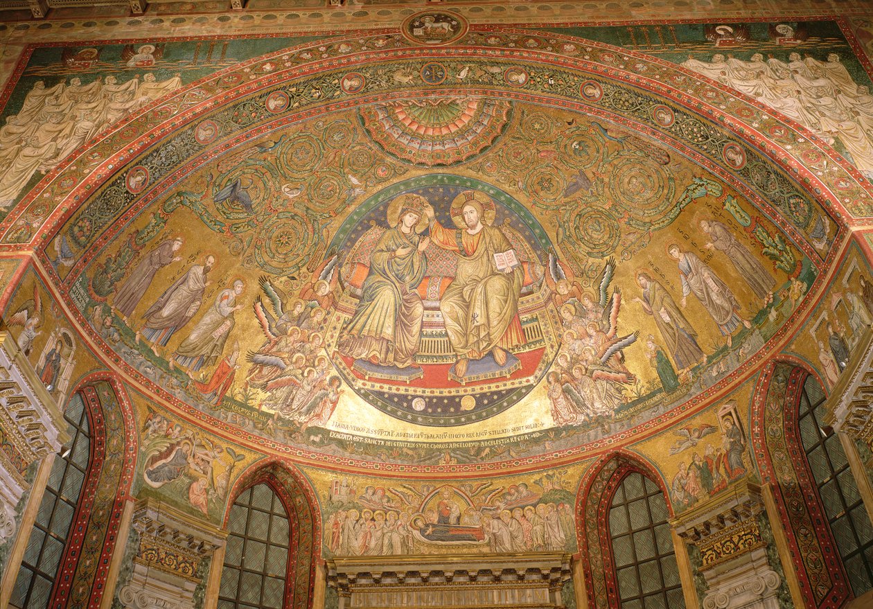 Cristo entronizado de Italian School