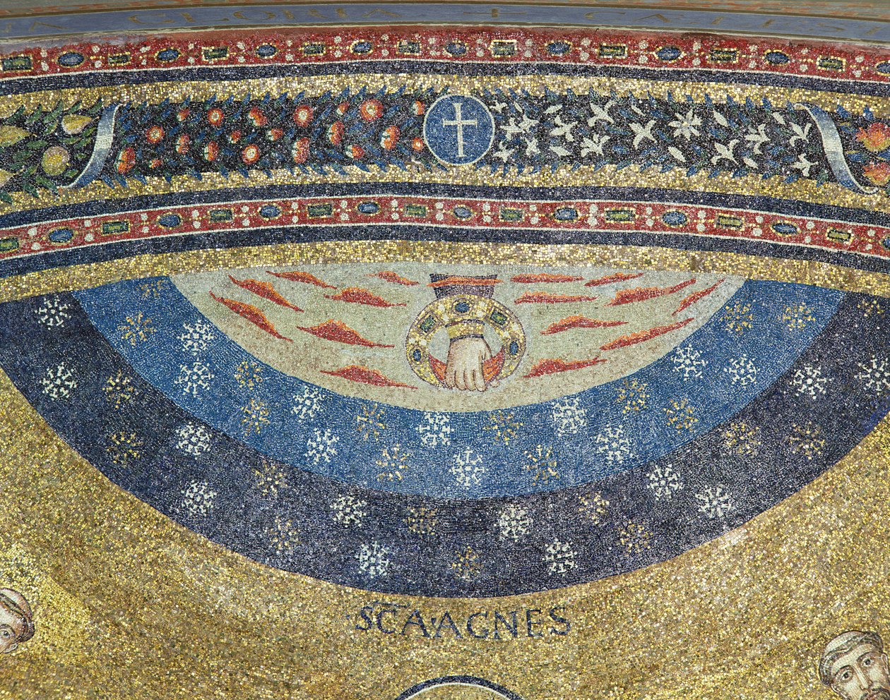 Coronación de la Virgen y el Cielo de Italian School