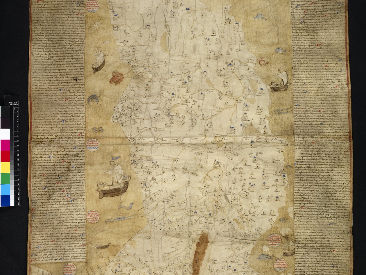 Rollo de algodón XIII, 44 Italie provincie modernus situs (vitela) de Italian School