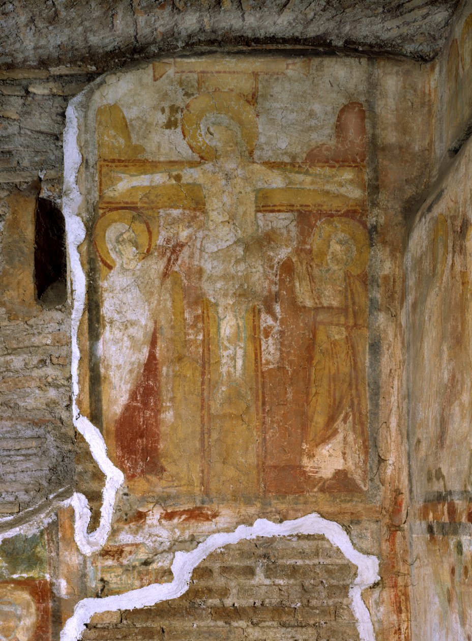 Crucifixión de Italian School