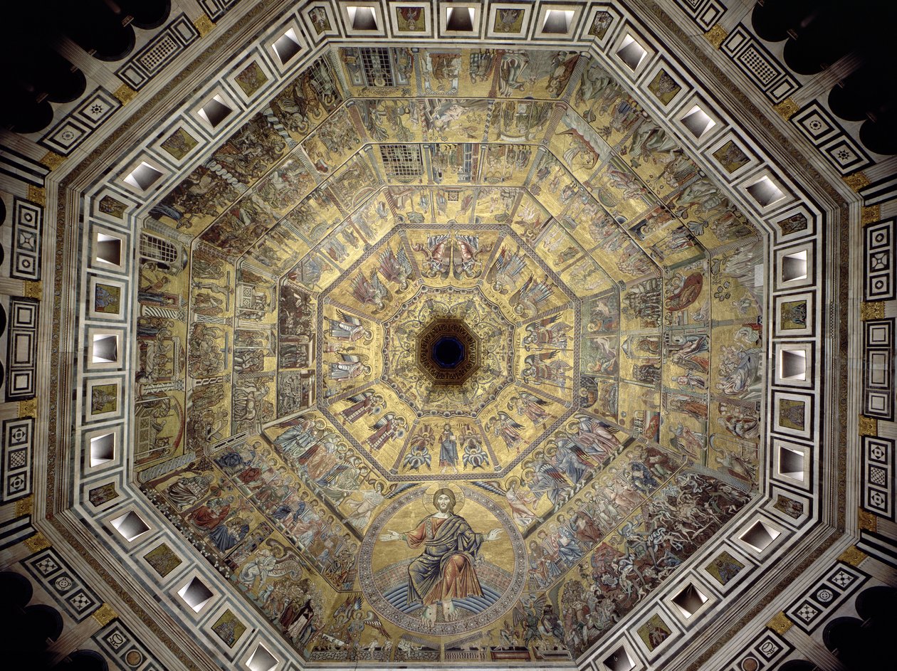 Cúpula del Baptisterio de San Giovanni de Italian School