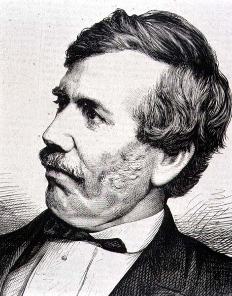 David Livingstone (1813-73) Misionero Escocés y Explorador Africano (grabado) de Italian School