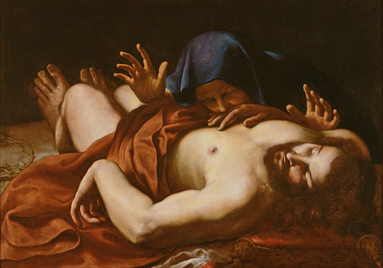 Cristo muerto de Italian School