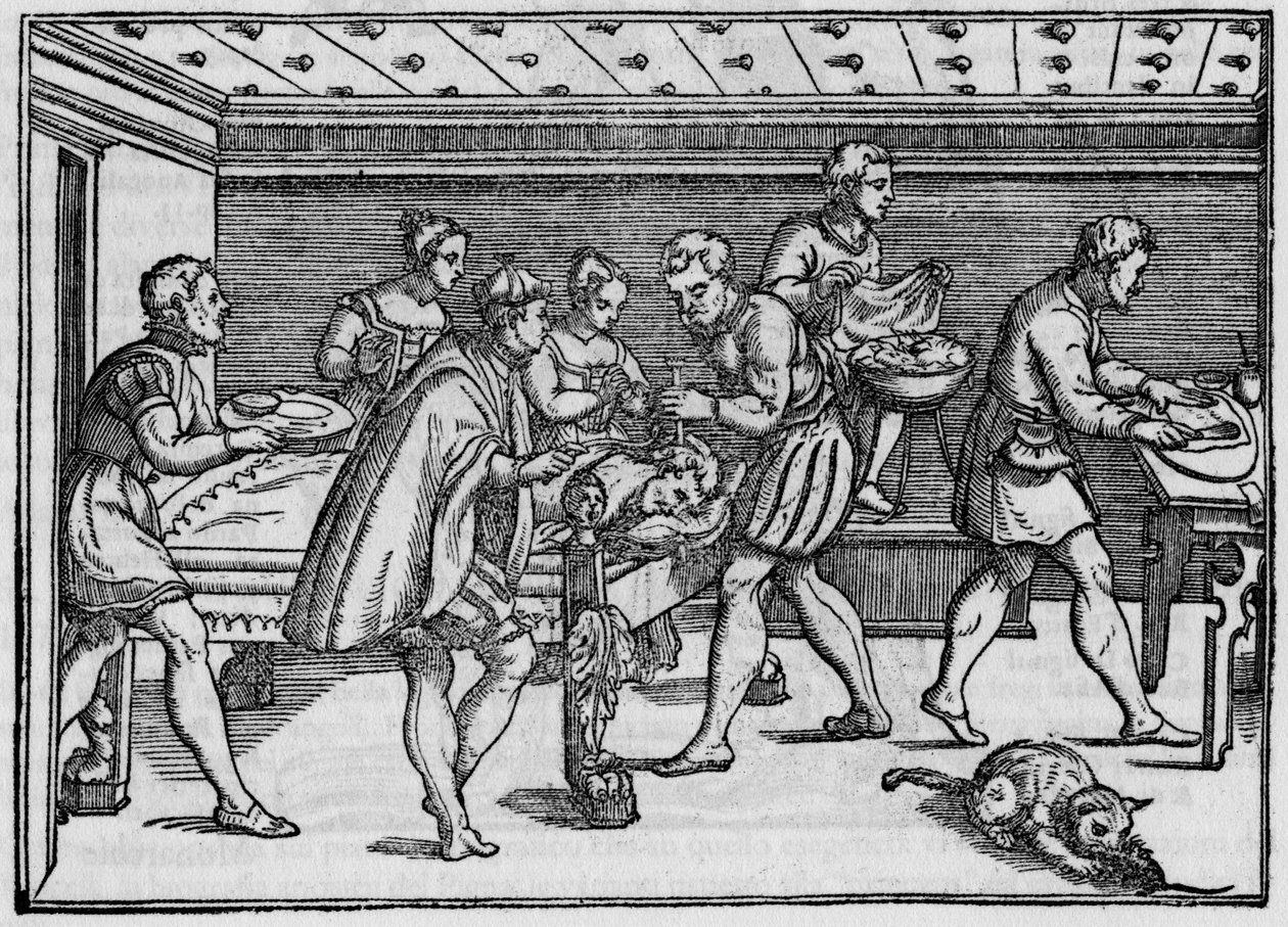 Grabado de 1574 en 