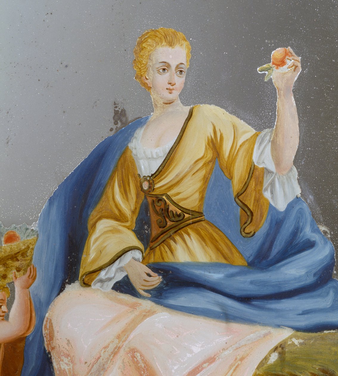 Figura femenina, (detalle) de Italian School