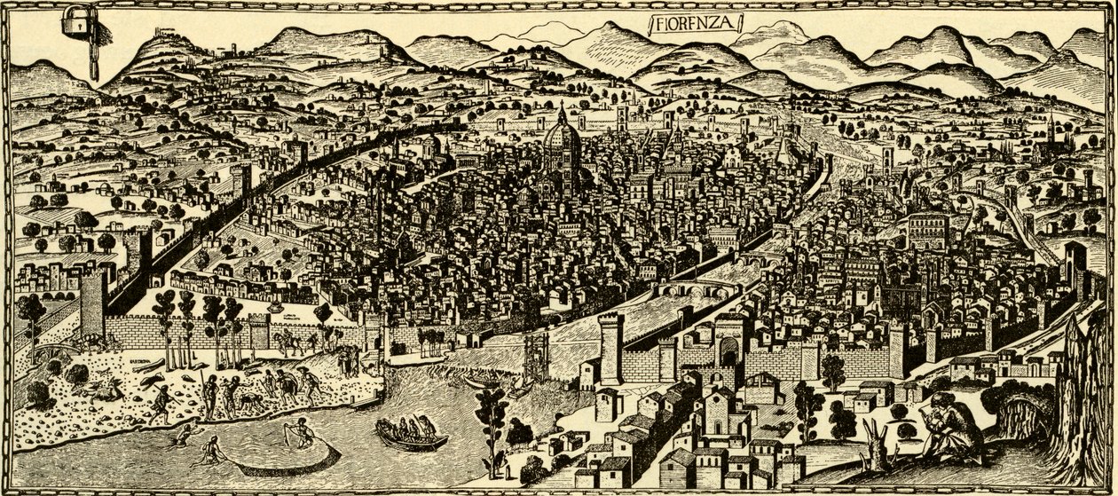 Florencia hacia 1490 de Italian School