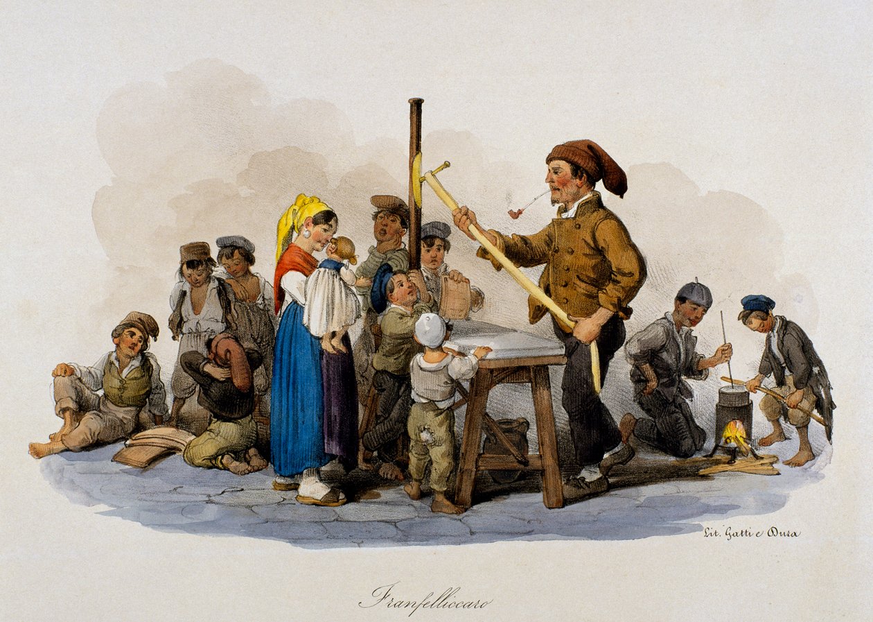 Franfellicaro (fabricante y vendedor de caramelos duros), Italia de Italian School