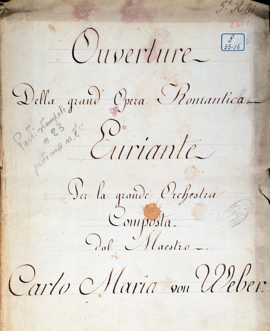 Portada de la ópera 
