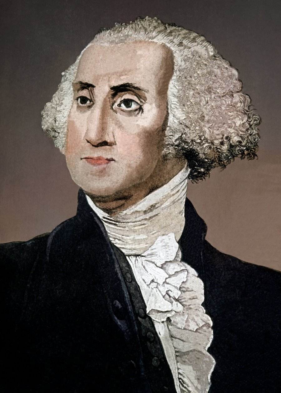 George Washington, c.1880 (grabado) de Italian School