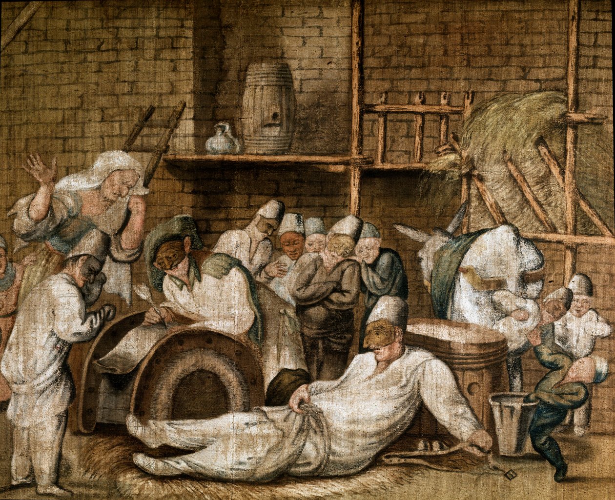 Personajes grotescos de la Commedia dell
