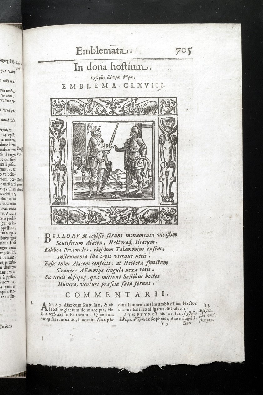 Ilustración de Emblemata, 1621 de Italian School