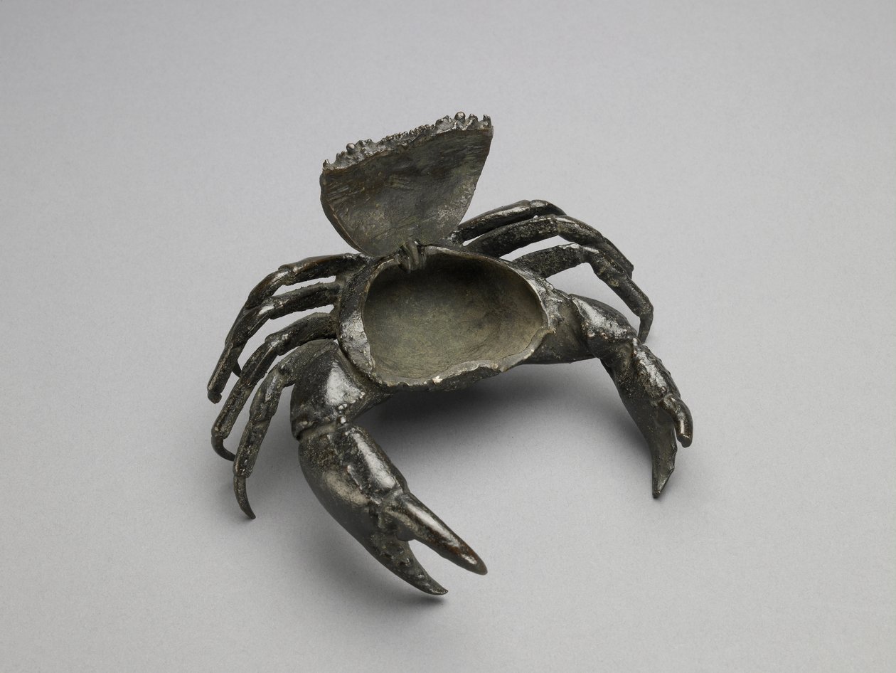 Tintero en forma de Cangrejo, c. 1560 (bronce) de Italian School