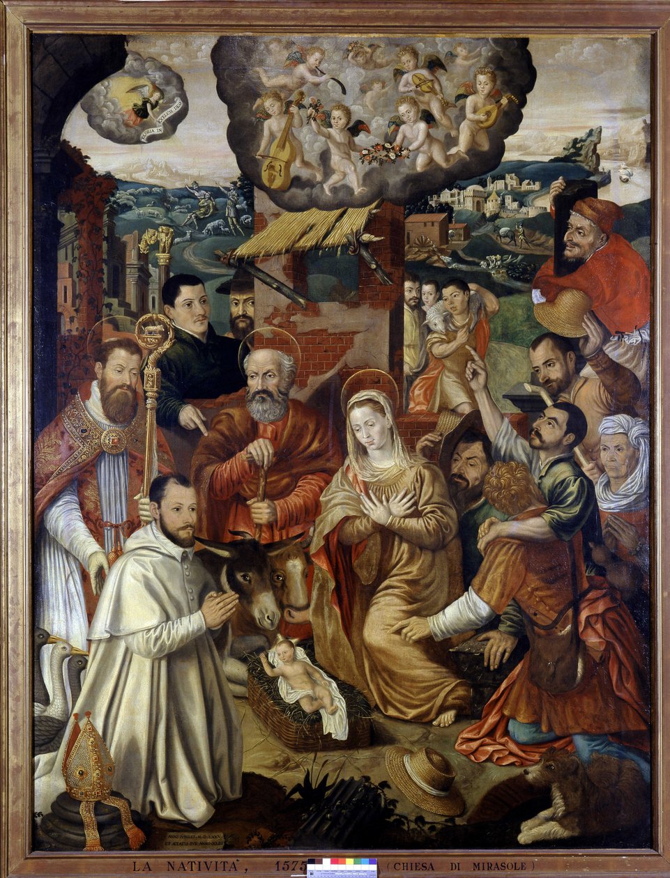 La natividad de Italian School