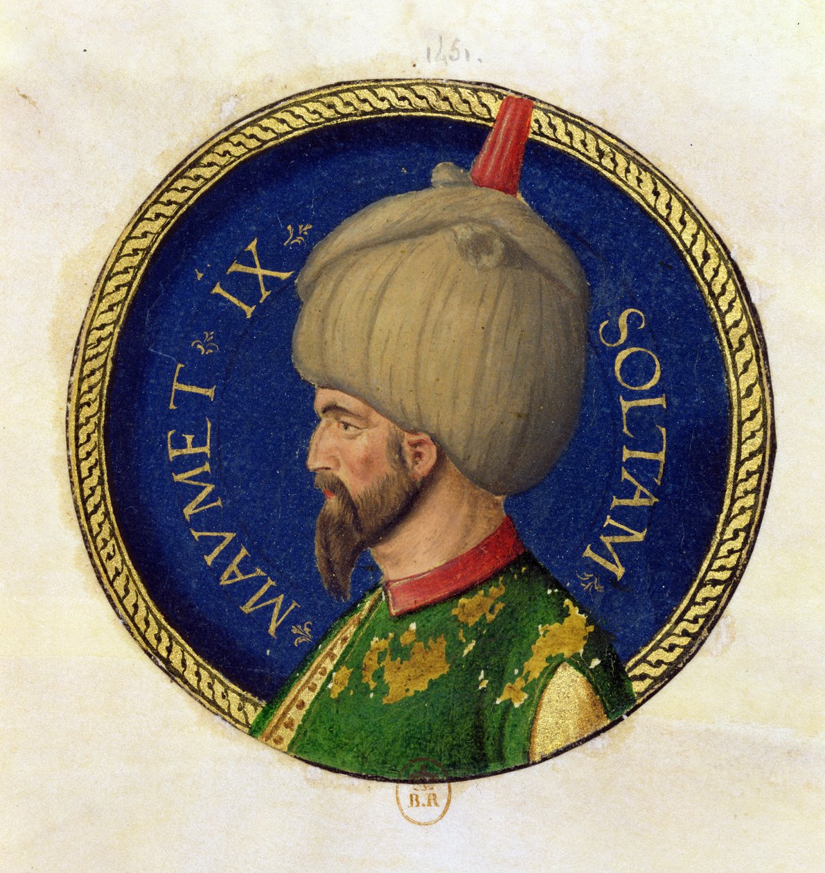 Mehmed II (1432-81) llamado Fatih, el Conquistador de Italian School
