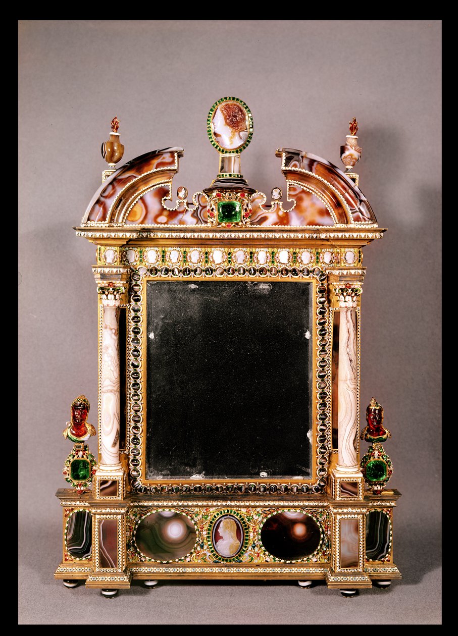 Espejo de María de Médici (1573-1642) de Italian School