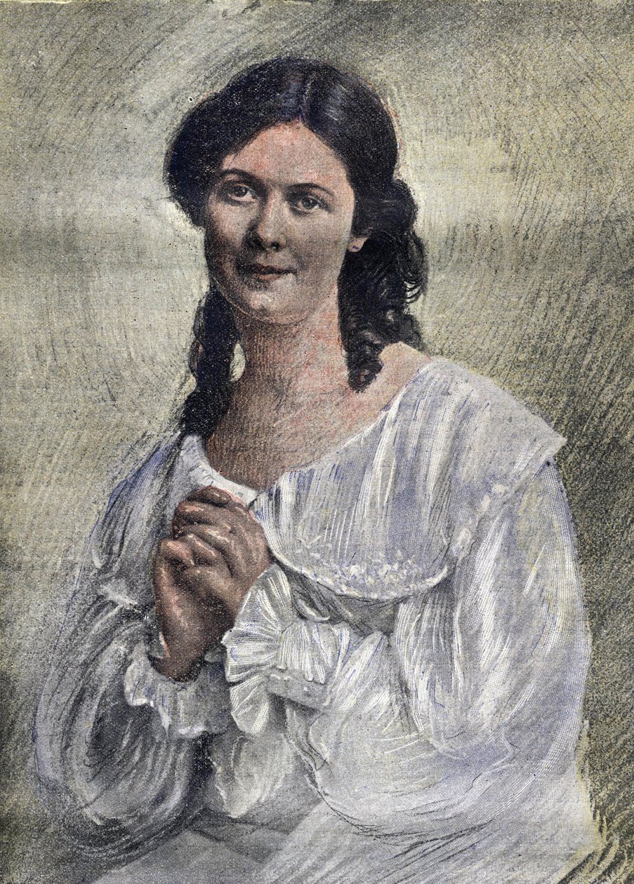 Miss Duncan (Isadora), bailarina estadounidense de origen irlandés (1877 - 1927) - en "La Tribuna illustrata" de Italian School