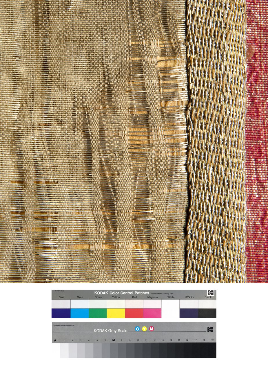 Mitra de Carlos Borromeo, detalle de Italian School