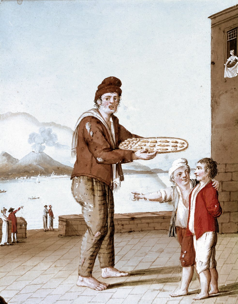Pequeños oficios napolitanos: el vendedor de 