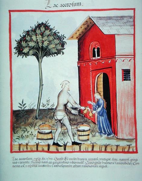 Venta de cuajadas, de 