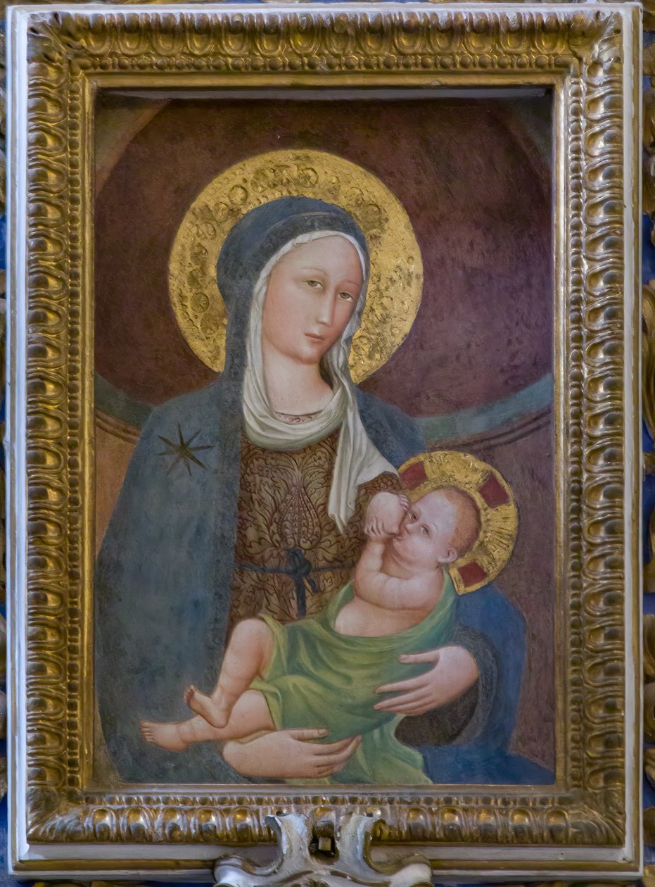 Madonna de la enfermería, c.1440-50 (fresco) de Italian School