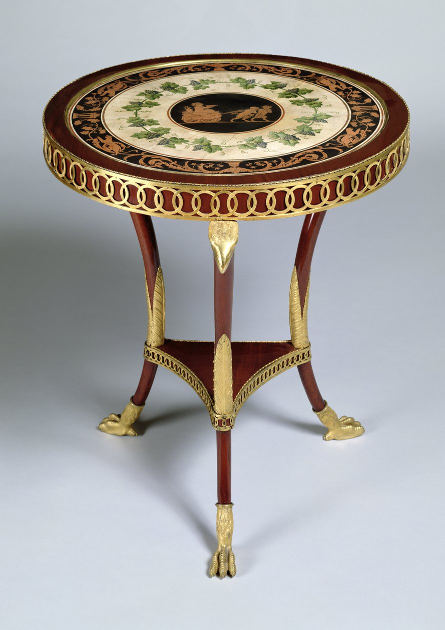 Mesa pedestal, 1804-14 de Italian School
