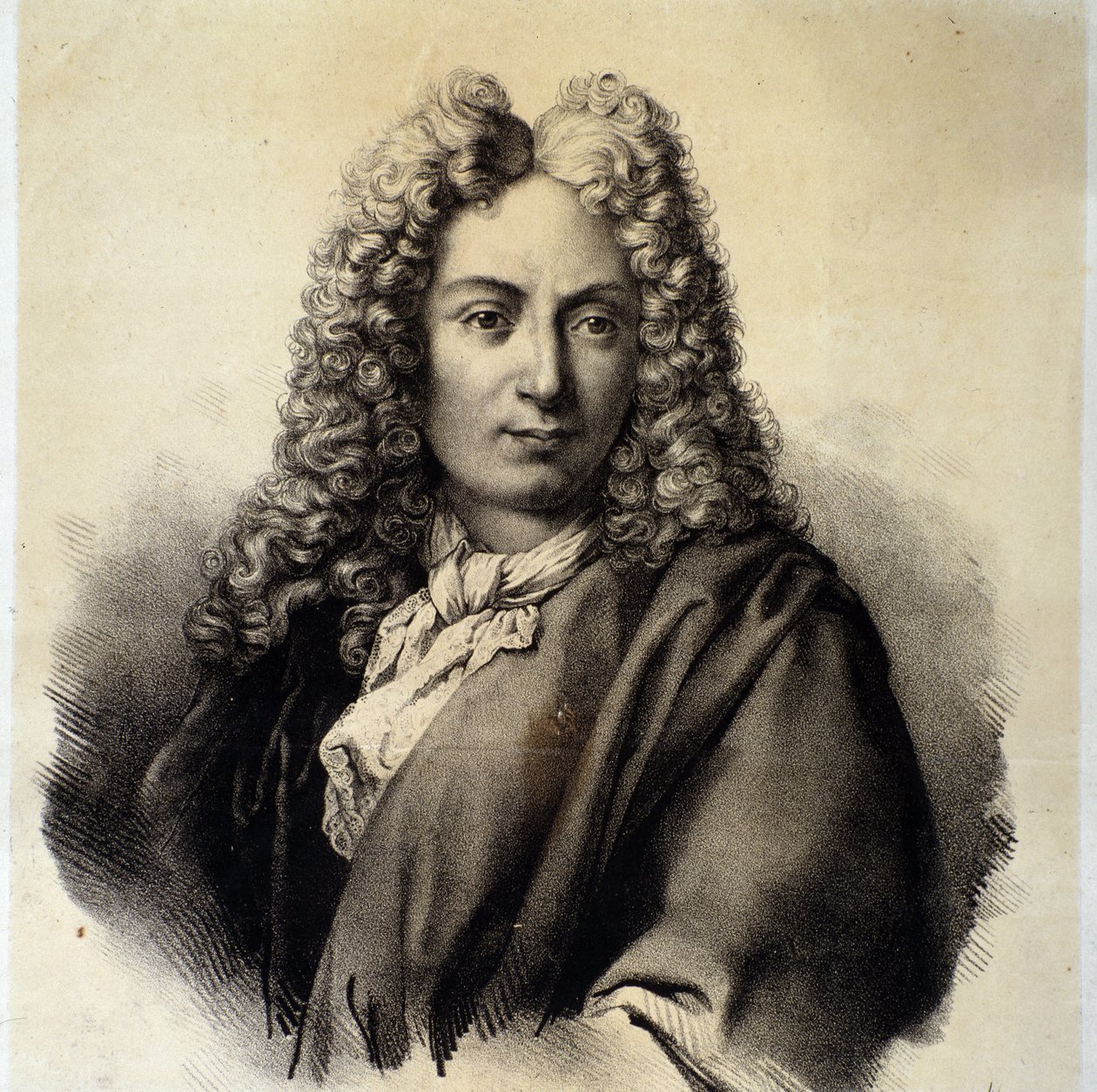 Retrato de Arcangelo Corelli (1653-1713) compositor y violinista italiano de Italian School
