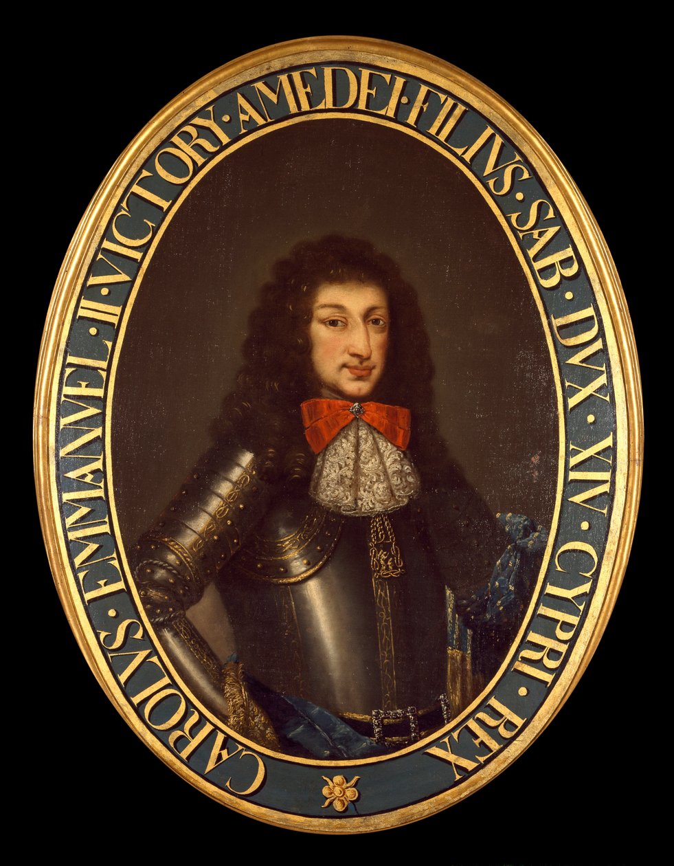 Retrato de Carlos Manuel II (1634-1675), Duque de Saboya de Italian School