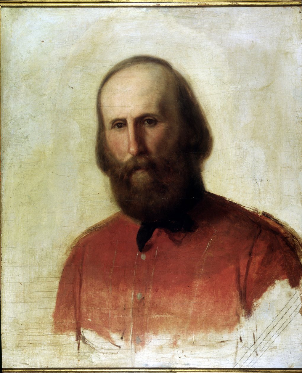 Retrato de Garibaldi. Museo del Risorgimento. Milán de Italian School