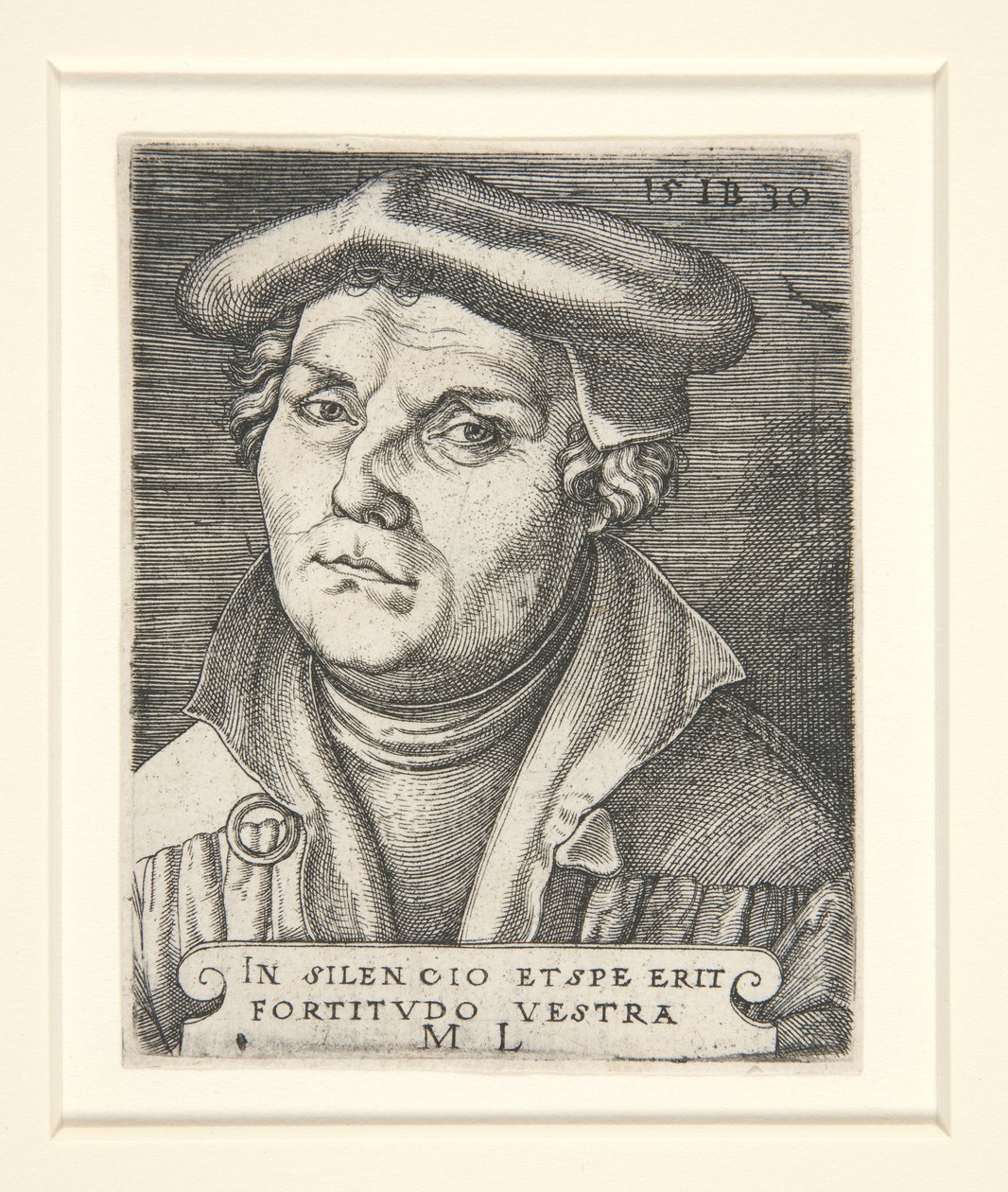 Retrato de Martín Lutero de Italian School