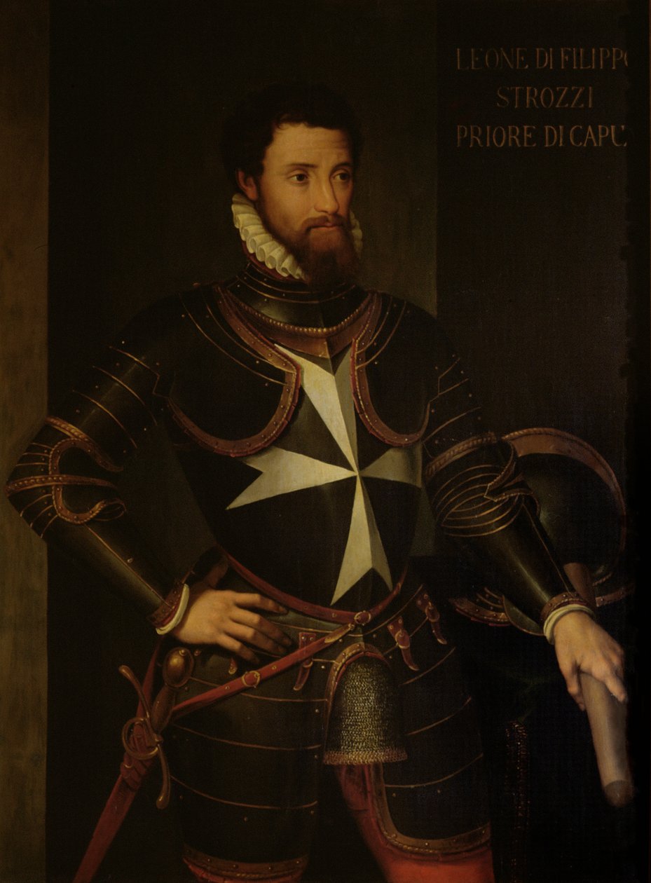 Retrato de Piero Strozzi (1510-58) de Italian School