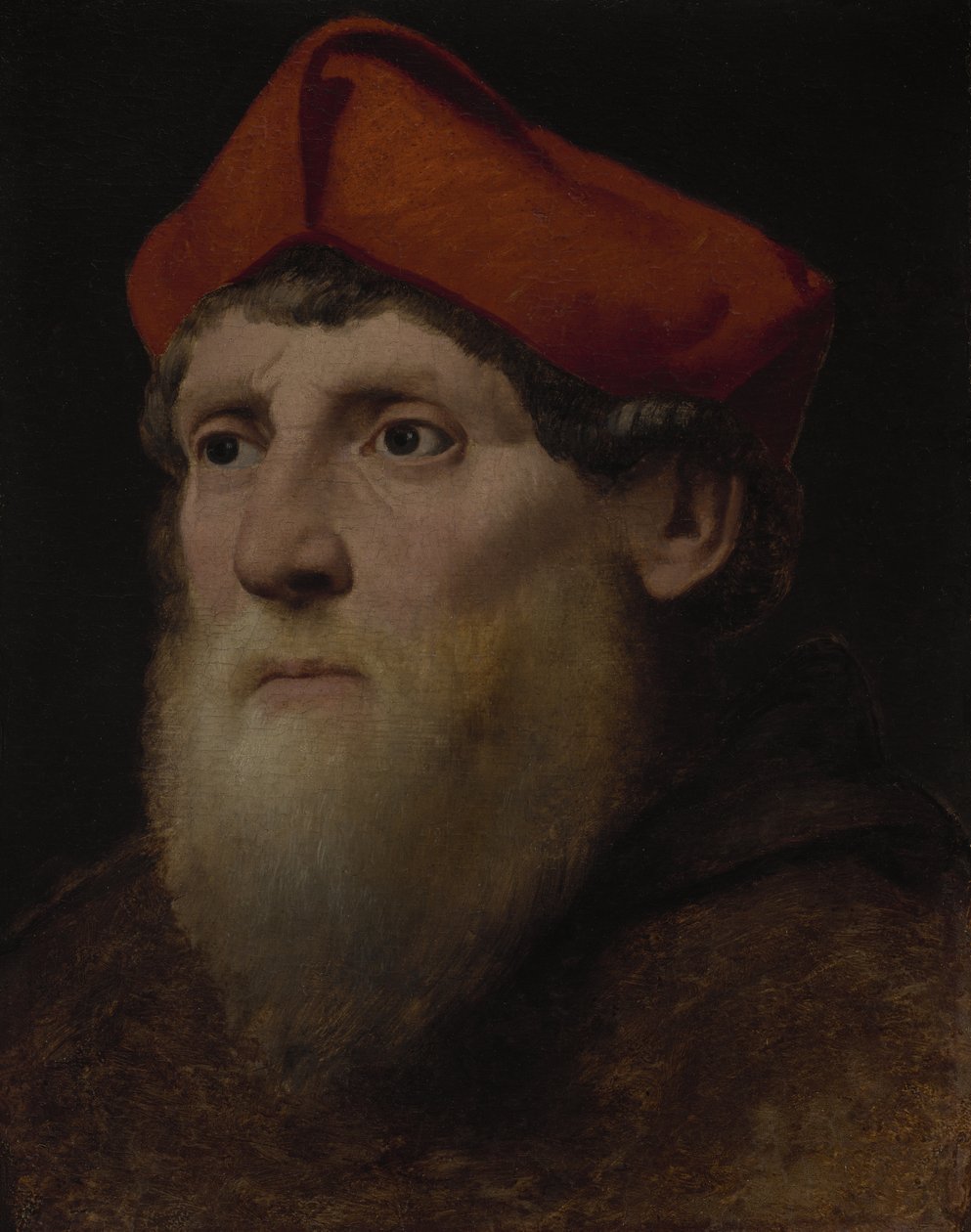 Retrato de un prelado barbudo, c.1520-40 de Italian School