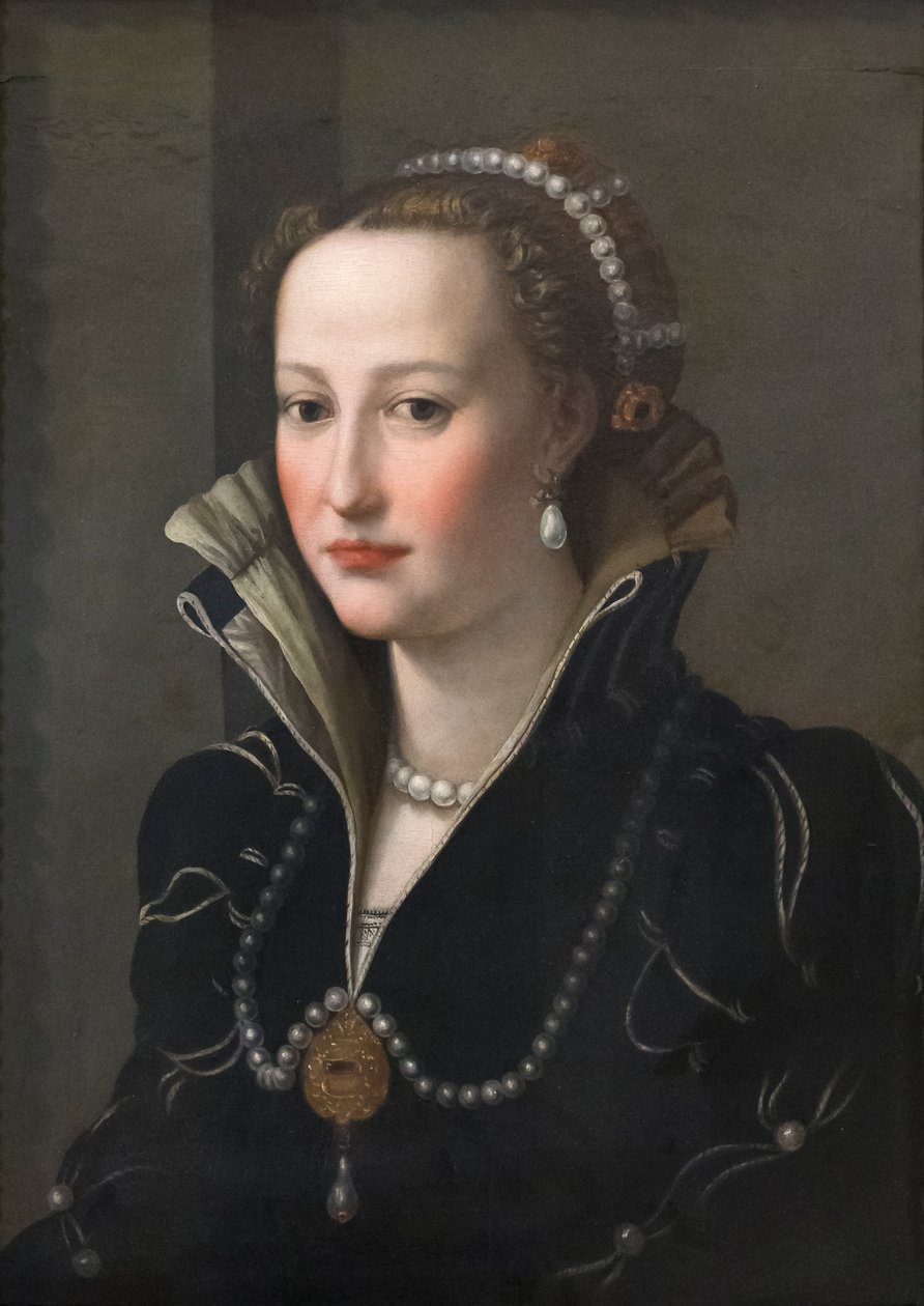 Retrato de una dama, posiblemente Isabel de Médicis de Italian School