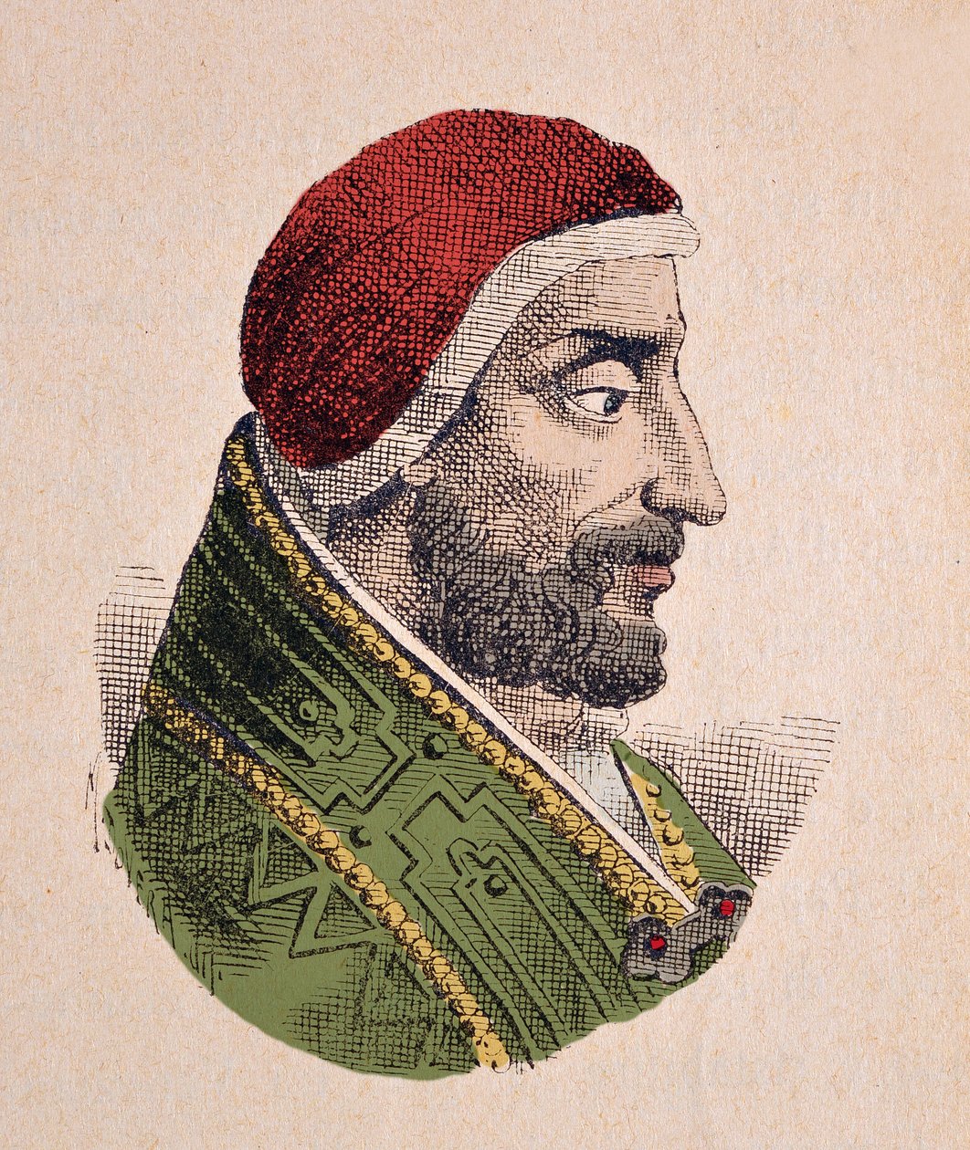 Retrato del Papa Alejandro IV (1254-1261) de Italian School