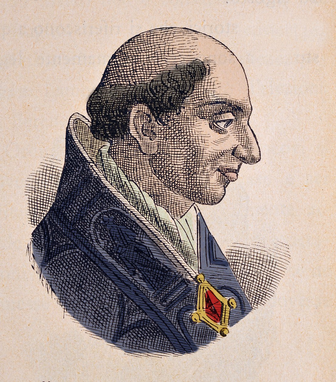 Retrato del Papa Bonifacio VI (896) de Italian School